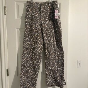 Leopard Print Pants